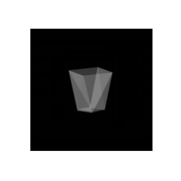 25 Coupelles à Verrine Diamant - Transparent 