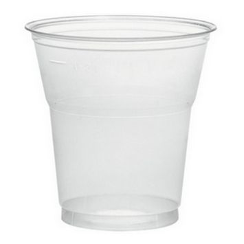 20 verres transparents en plastique réutilisable pour orangeade - 20 cl