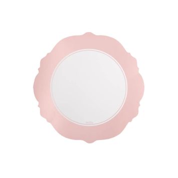 sous-assiettes-bordure-rose-wedding | jourdefete.com