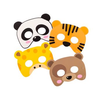 masques-anniversaire-zoo-party | jourdefete.com