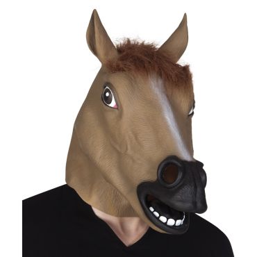 Masque Intégral en Latex Cheval Masque Intégral en Latex Cheval