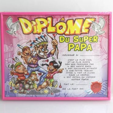Cadre Diplôme du Super Papa Cadre Diplôme du Super Papa