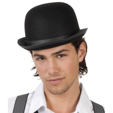 Chapeau Melon de Cabaret - Noir Chapeau Melon de Cabaret - Noir