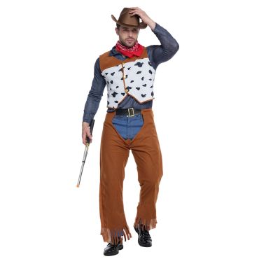 Costume de Cowboy John Denim pour homme | jourdefete.com Costume de Cowboy John Denim pour homme | jourdefete.com