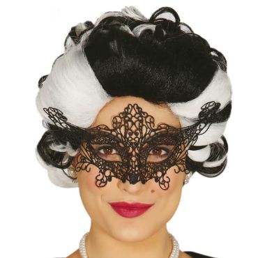 Masque à dentelle noire Masque à dentelle noire