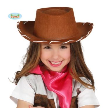 Chapeau de Cow Boy Marron - Enfant Chapeau de Cow Boy Marron - Enfant