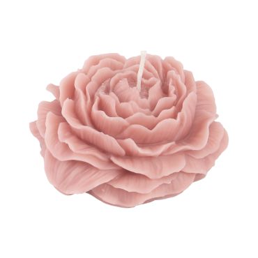 Bougie décorative fleur camélia rose poudré pour mariage, baptême ou communion | jourdefete.com Bougie décorative fleur camélia rose poudré pour mariage, baptême ou communion | jourdefete.com