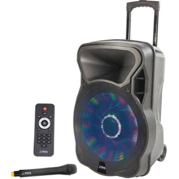 Enceinte portable 12'' 700W avec Micro Enceinte portable 12'' 700W avec Micro