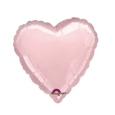 Ballon Hélium Cœur Rose Pastel Ballon Hélium Cœur Rose Pastel