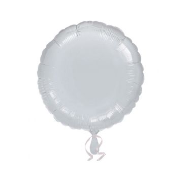 Ballon Hélium Rond Argent Ballon Hélium Rond Argent