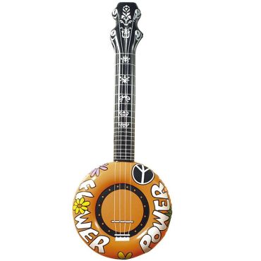 Banjo Gonflable Orange - 100 cm Banjo Gonflable Orange - 100 cm