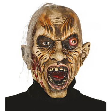 Masque en Latex de Zombie avec Cheveux Masque en Latex de Zombie avec Cheveux
