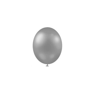 25 Ballons de baudruche métallisés - Gris argenté | jourdefete.com 25 Ballons de baudruche métallisés - Gris argenté | jourdefete.com