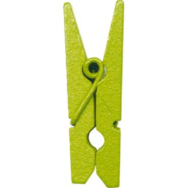 24 Mini Pinces en Bois - Vert 24 Mini Pinces en Bois - Vert