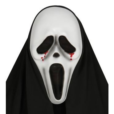 Masque "Scream" Sanglant avec Capuche Masque "Scream" Sanglant avec Capuche