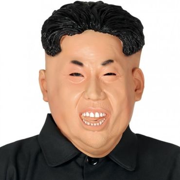 Masque en latex Dictateur Coréen "Kim Jong Un"