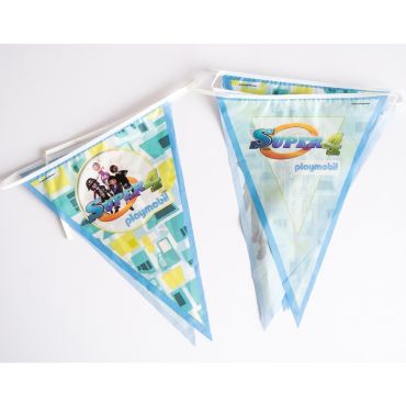 Guirlande Fanions - Playmobil Super 4 Guirlande Fanions - Playmobil Super 4