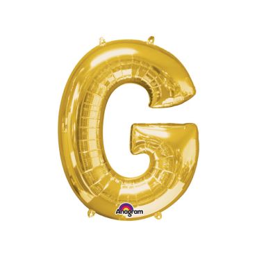 Ballon à air Lettre "G" - Or Ballon à air Lettre "G" - Or