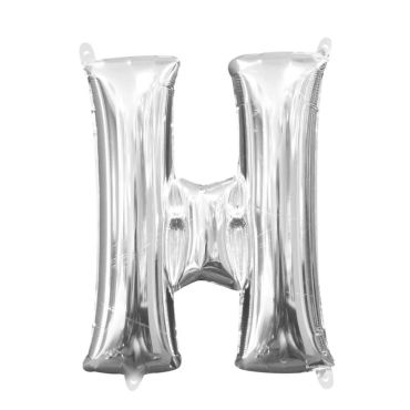 Ballon à air Lettre "H" - Argenté