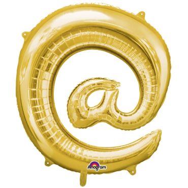 Ballon à Air - "@" - Or Ballon à Air - "@" - Or