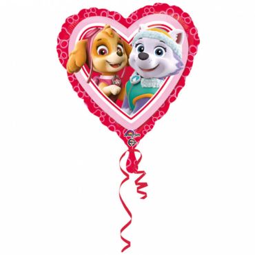 Ballon à Hélium Coeur - Paw Patrol : La Pat' Patrouille Ballon à Hélium Coeur - Paw Patrol : La Pat' Patrouille