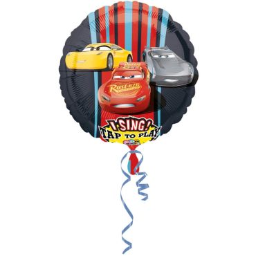Ballon métallique Musical - Cars 3