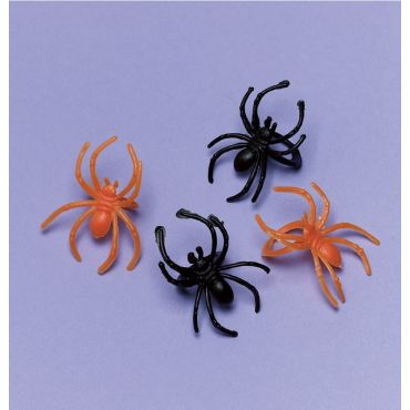 30 Bagues Araignée en Plastique 30 Bagues Araignée en Plastique