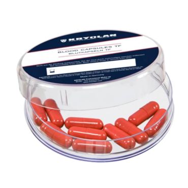 Boîte de 10 Capsules de Faux Sang - Kryolan Boîte de 10 Capsules de Faux Sang - Kryolan
