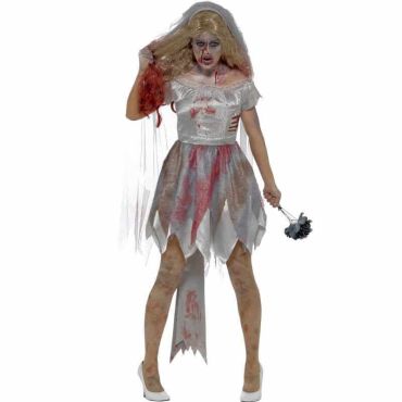 Déguisement de zombie mariée femme Déguisement de zombie mariée femme