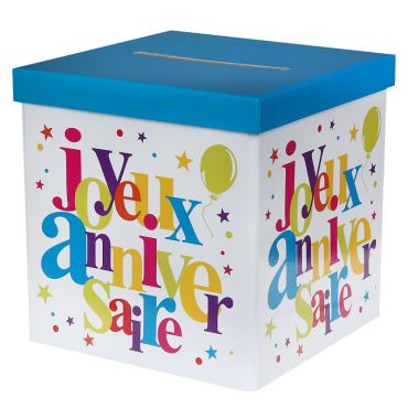 Urne "Joyeux Anniversaire" - Multicolore Urne "Joyeux Anniversaire" - Multicolore