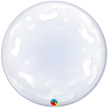 Ballon Bulle - Empreinte de Pieds Bébé Ballon Bulle - Empreinte de Pieds Bébé