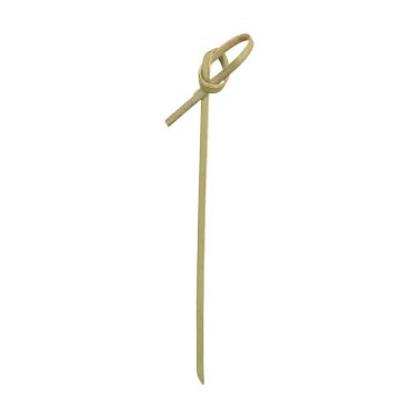 Piques en bambou avec nœud décoratif pour apéritifs raffinés 12 cm | jourdefete.com Piques en bambou avec nœud décoratif pour apéritifs raffinés 12 cm | jourdefete.com
