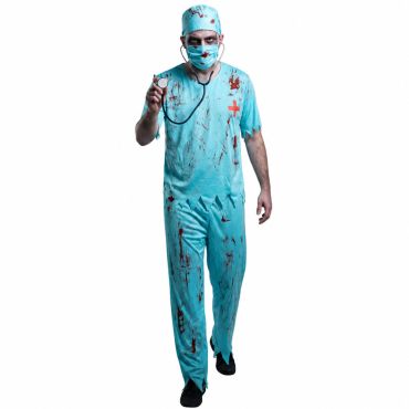 Déguisement de chirurgien zombie ensanglanté pour adulte | jourdefete.com Déguisement de chirurgien zombie ensanglanté pour adulte | jourdefete.com