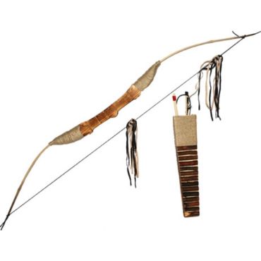 Arc indien avec carquois et flèches Arc indien avec carquois et flèches