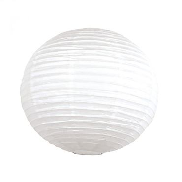 Lanterne Japonaise en Papier Blanche - 35 cm Lanterne Japonaise en Papier Blanche - 35 cm