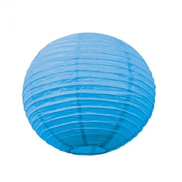 Lanterne Japonaise en Papier Turquoise - 15 cm Lanterne Japonaise en Papier Turquoise - 15 cm