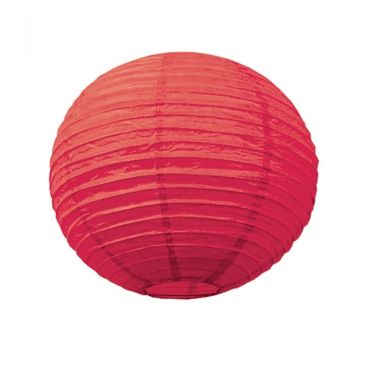 Lanterne Japonaise en Papier Rouge - 50 cm Lanterne Japonaise en Papier Rouge - 50 cm