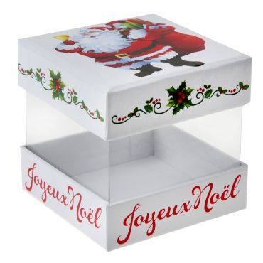 4 Boîtes Cube "Joyeux Noël" 4 Boîtes Cube "Joyeux Noël"