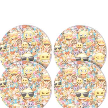 Blister de 4 mini blocs-notes Emoji Blister de 4 mini blocs-notes Emoji
