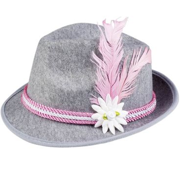 Chapeau de Tyrolien en Feutre pour Femme