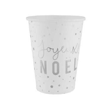 10 Gobelets "Joyeux Noël" - Argent 10 Gobelets "Joyeux Noël" - Argent