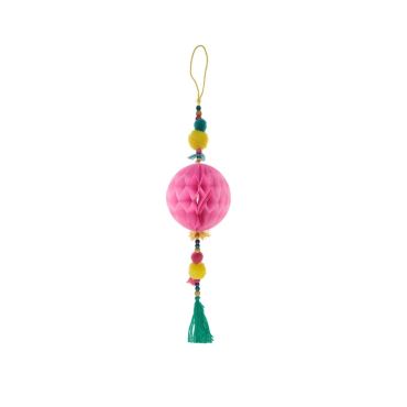 Suspension Boule Alvéolée - Collection "Mexique" Suspension Boule Alvéolée - Collection "Mexique"