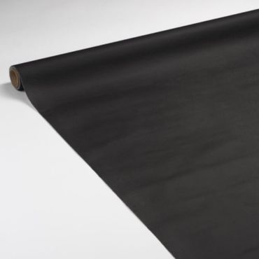 Rouleau de Nappe en Voie Sèche Intissé Noir 10 m Rouleau de Nappe en Voie Sèche Intissé Noir 10 m