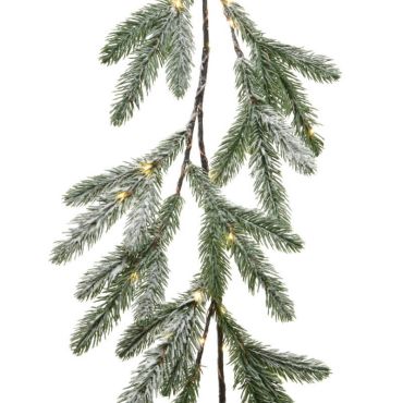 guirlande de pin lumineuse pour noël | jourdefete.com