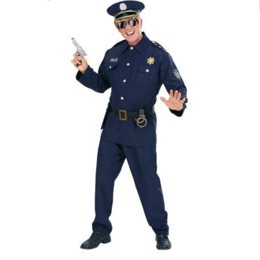 Déguisement Homme Policier Américain - Taille au Choix Déguisement Homme Policier Américain - Taille au Choix