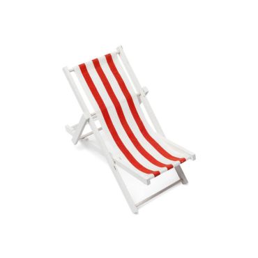 Transat rayé - Rouge et Blanc Transat rayé - Rouge et Blanc