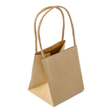 6 Petits sacs rétro - Kraft 6 Petits sacs rétro - Kraft