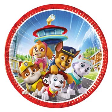 Un pack de 8 assiettes avec les chiots de la Pat' Patrouille | jourdefete.com Un pack de 8 assiettes avec les chiots de la Pat' Patrouille | jourdefete.com