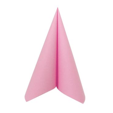 50 Serviettes Voie Sèche - Rose