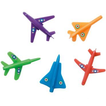 Blister de 5 mini avions - couleurs assorties Blister de 5 mini avions - couleurs assorties